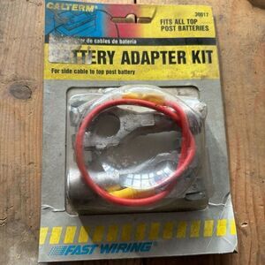 Calterm 30017 Battery Adapter Kit *New*